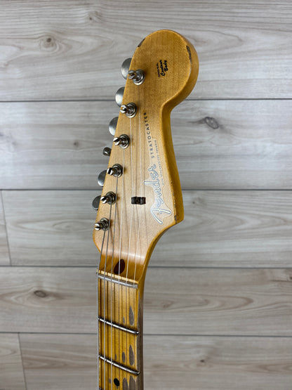 Fender Custom Shop 1957 Stratocaster Relic Electric Guitar - Aged HLE Gold - CBN Music Warehouse