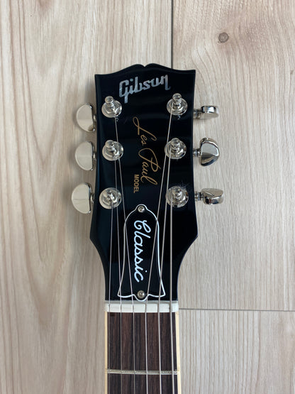 Gibson Les Paul Classic Left-handed Electric Guitar - Ebony - CBN Music Warehouse
