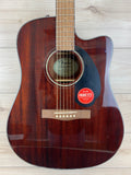 OPEN BOX - Fender CD-60SCE Dreadnought Acoustic-Electric Guitar All Mahogany - CBN Music Warehouse