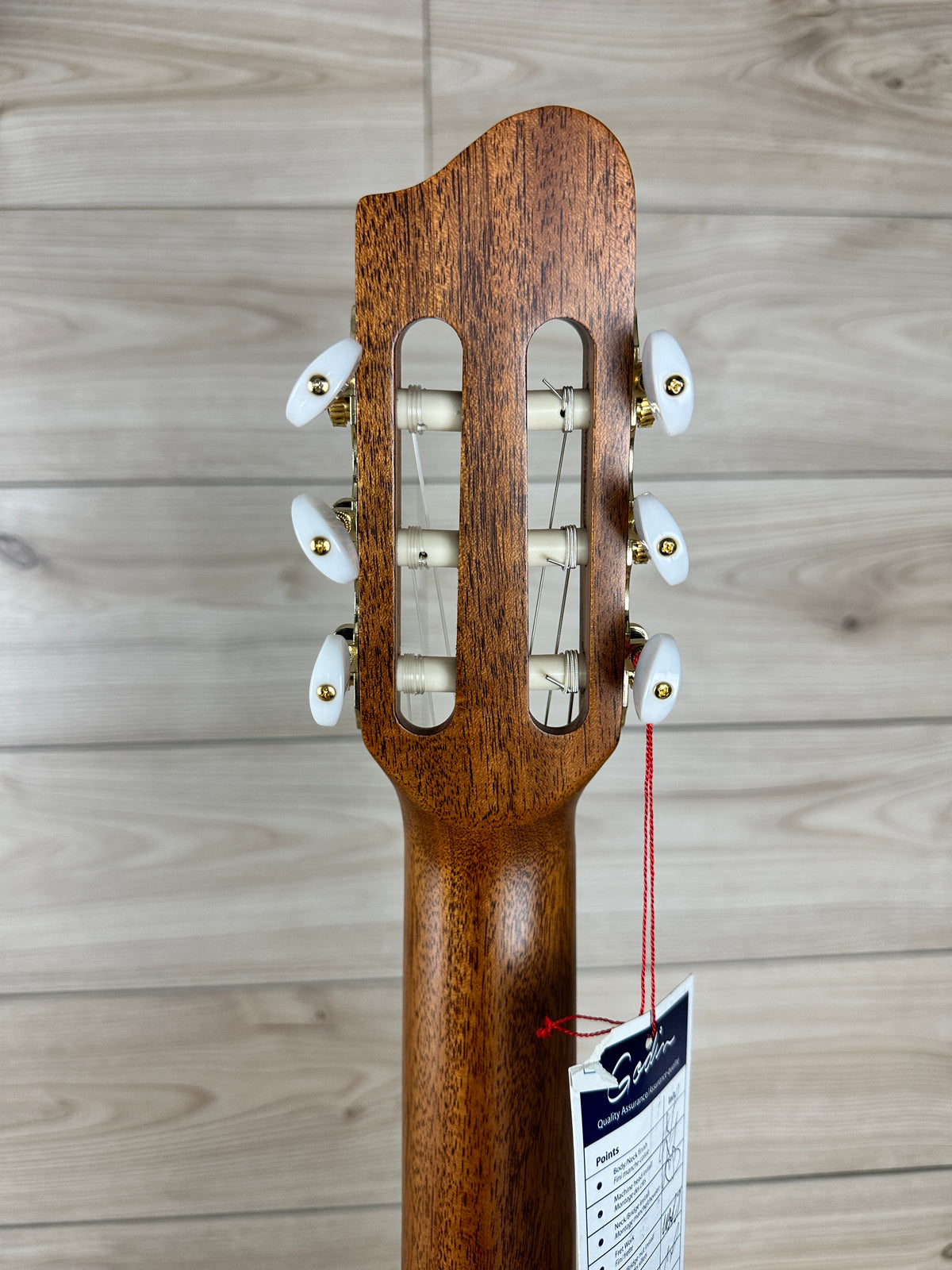 Godin 051212 Arena Thinline Flame Maple CW Nylon Classical Electric Guitar