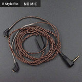 KZ Original Replacement Cable Oxygen Free Type "B" for compatible models KZ In Ear Earphones - CBN Music Warehouse