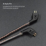 KZ Original Replacement Cable Oxygen Free Type "B" for compatible models KZ In Ear Earphones - CBN Music Warehouse