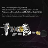 KZ ZS10 Pro Bundle - Includes KZ in-Ear HiFi Metal Earphones (No Mic, Blue), 1 - KZ EVA Case and 1 - KZ Foam tips - CBN Music Warehouse