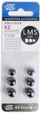 KZ ZS10 Pro Bundle - Includes KZ in-Ear HiFi Metal Earphones (No Mic, Blue), 1 - KZ EVA Case and 1 - KZ Foam tips - CBN Music Warehouse