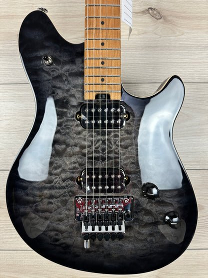EVH Wolfgang Special QM, Baked Maple Fingerboard, Charcoal Burst - CBN Music Warehouse