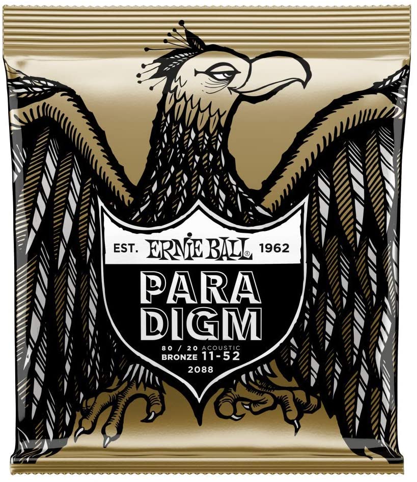 Ernie Ball Paradigm 80/20 Bronze Light Acoustic Guitar Strings - 11-52 - CBN Music Warehouse