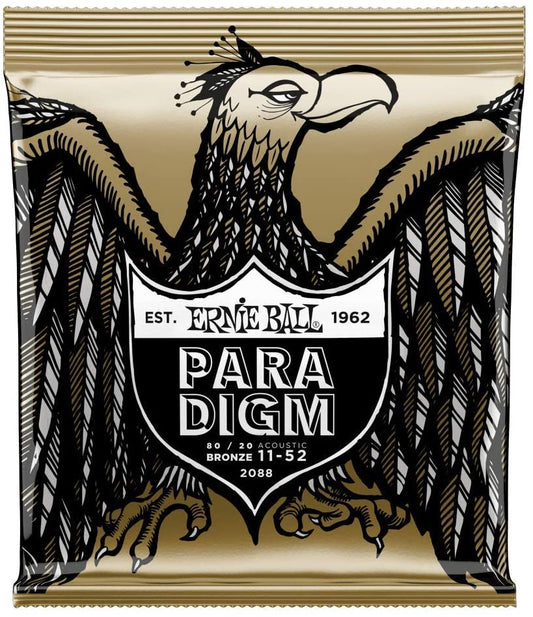 Ernie Ball Paradigm 80/20 Bronze Light Acoustic Guitar Strings - 11-52 - CBN Music Warehouse