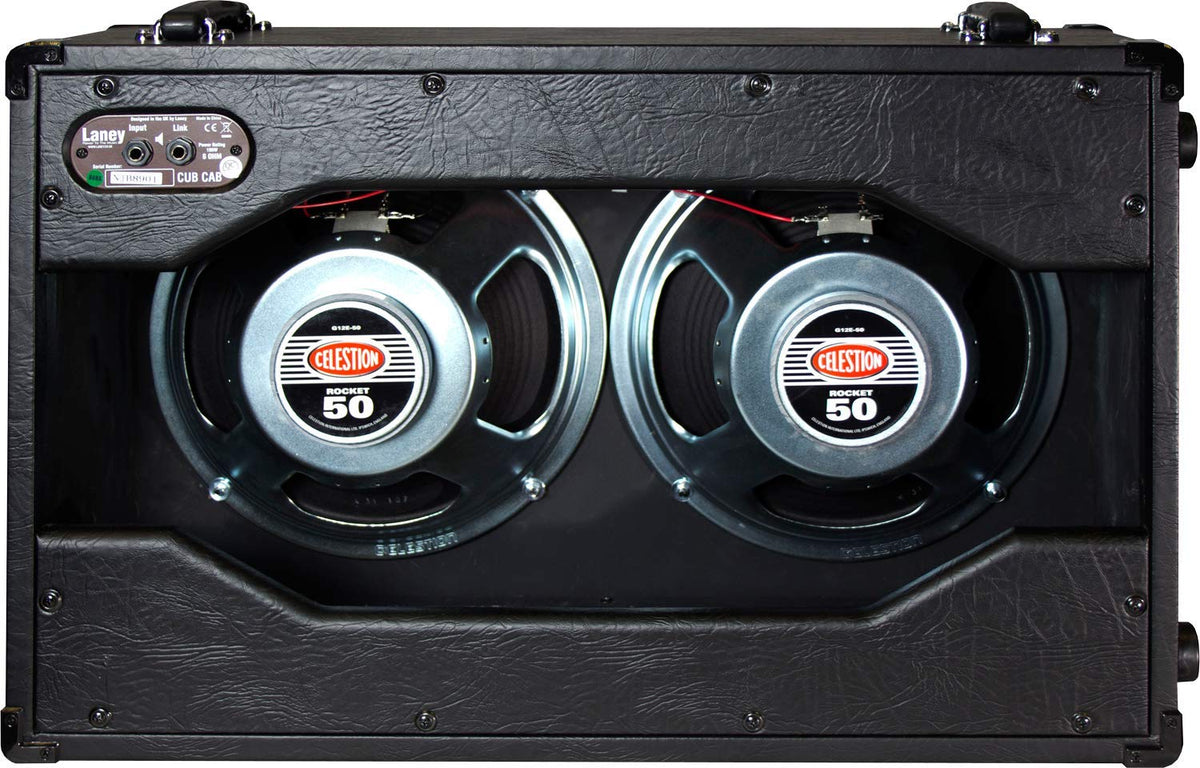 Laney CUB-CAB 100-Watt 2x12 8ohm Open-Back Guitar Speaker Cabinet - CBN Music Warehouse