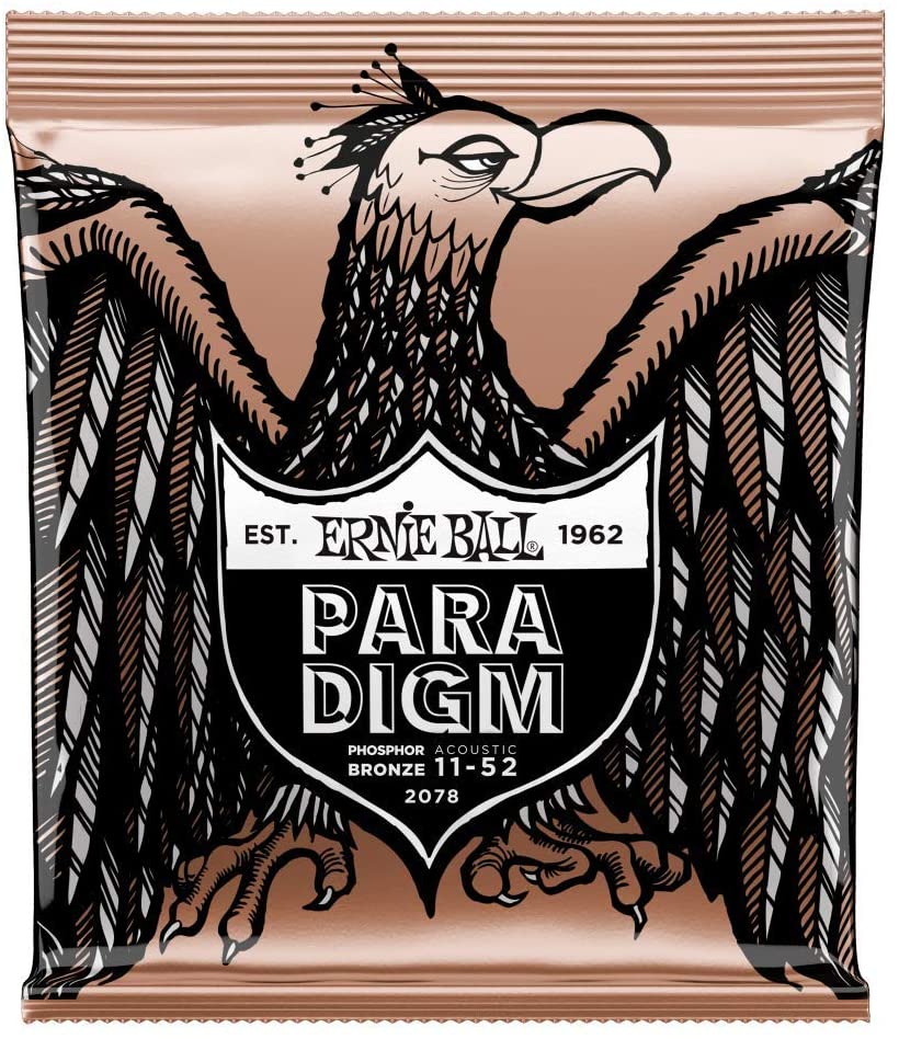 Ernie Ball Paradigm Phosphor Bronze Medium Light Acoustic Guitar Strings - 12-54 - CBN Music Warehouse