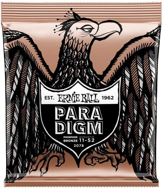 Ernie Ball Paradigm Phosphor Bronze Medium Light Acoustic Guitar Strings - 12-54 - CBN Music Warehouse