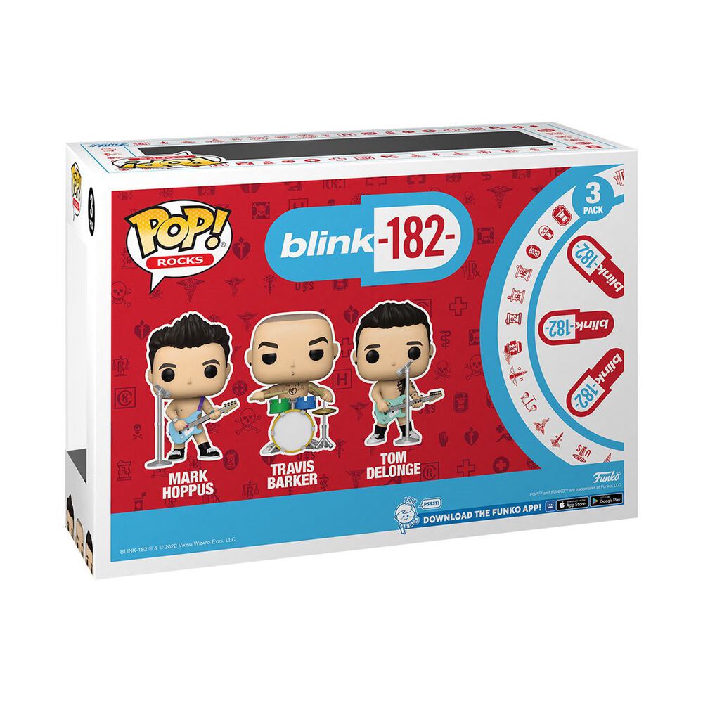 Funko Pop! Rocks - Blink-182 3 Pack - CBN Music Warehouse