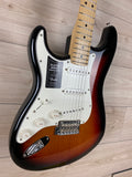 Fender Player Stratocaster Left-handed Electric Guitar 3-Tone Sunburst with Maple Fingerboard - CBN Music Warehouse
