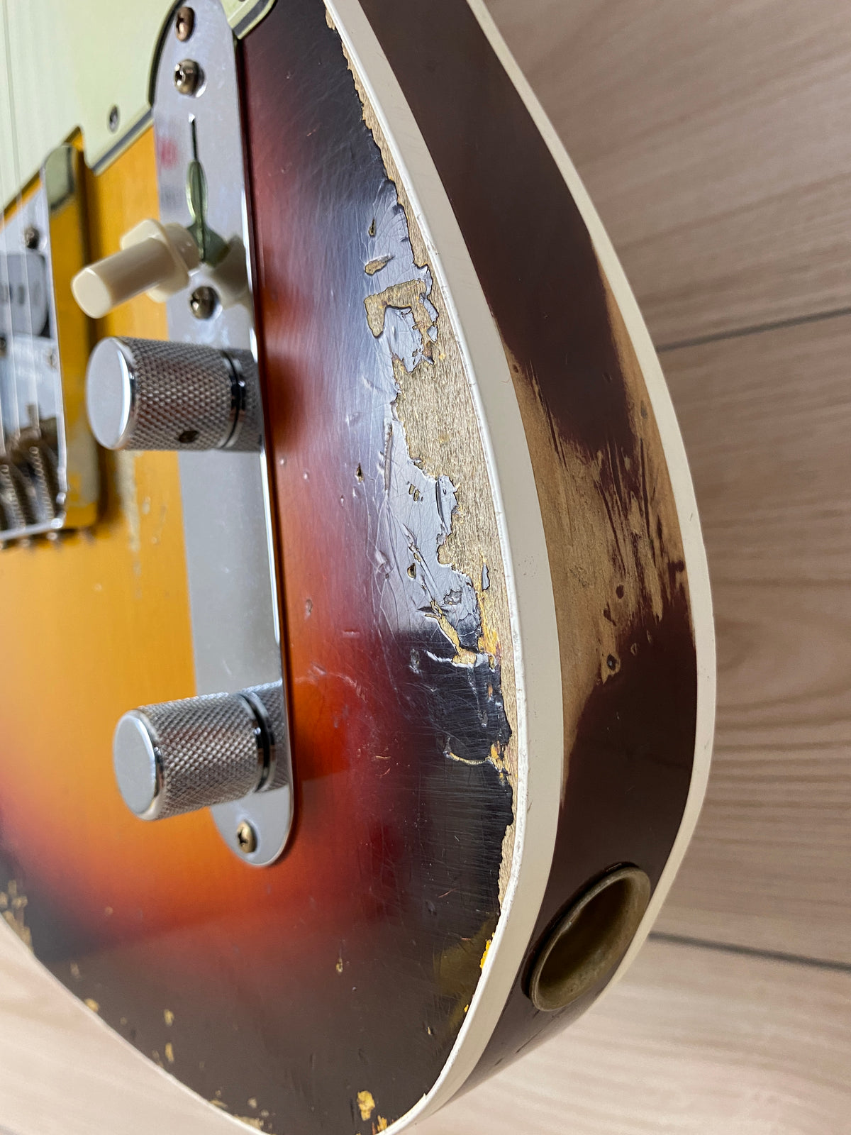 Fender Custom Shop 1960 Telecaster Custom Heavy Relic - Chocolate 3-Tone Sunburst - CBN Music Warehouse