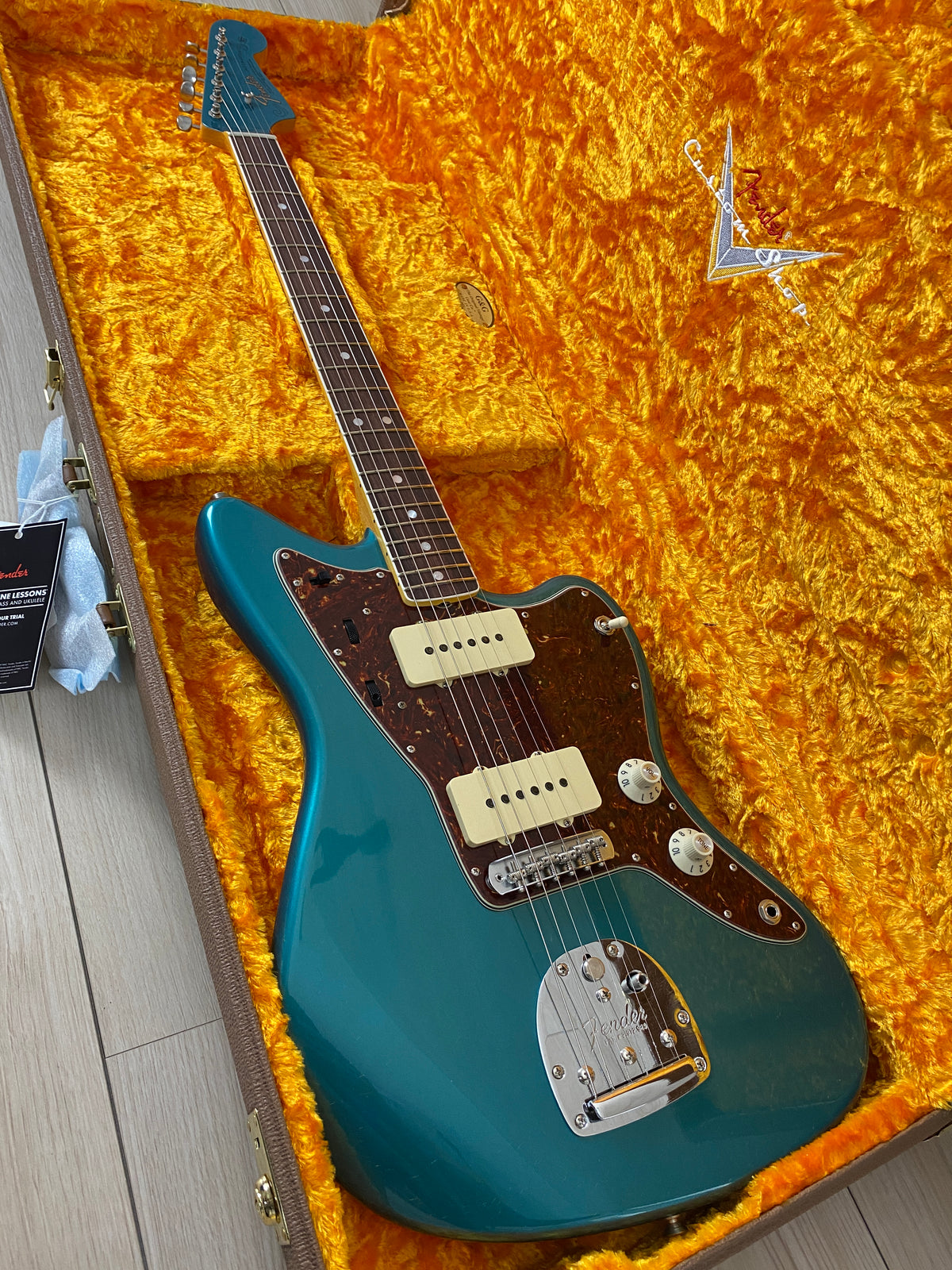 Fender Custom Shop Time Machine 1966 Jazzmaster Deluxe Closet Classic Aged Ocean Turquoise