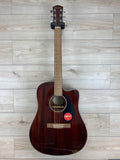 OPEN BOX - Fender CD-60SCE Dreadnought Acoustic-Electric Guitar All Mahogany - CBN Music Warehouse