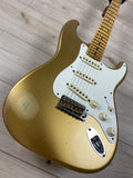 Fender Custom Shop 1957 Stratocaster Relic Electric Guitar - Aged HLE Gold - CBN Music Warehouse