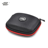 KZ ZST X Black BUNDLE - in-Ear Headphones (Black Without Mic) + Genuine KZ Carrying Case - CBN Music Warehouse