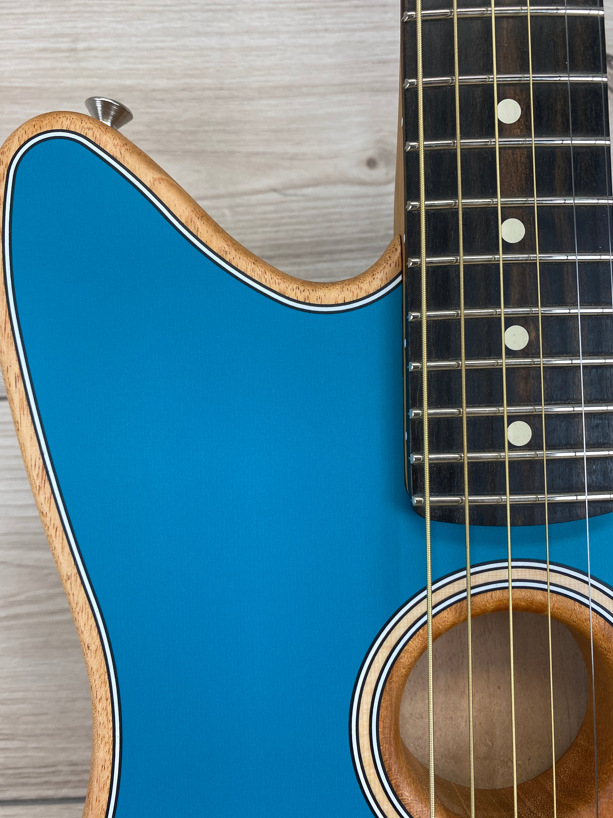 Fender Acoustasonic Jazzmaster Acoustic-electric Guitar - Ocean Turquoise