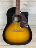 Epiphone J-15 EC Deluxe Acoustic-Electric Vintage Sunburst - CBN Music Warehouse