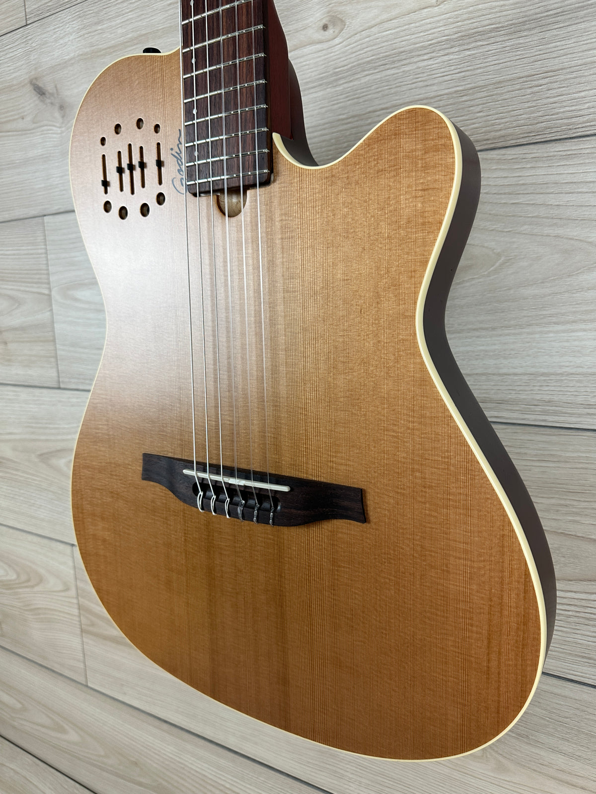 Godin 035045 MultiAc Nylon Encore Acoustic Electric guitar - Natural Semi gloss - CBN Music Warehouse