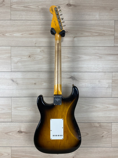 Fender Custom Shop Eric Clapton Signature Journeyman Relic Stratocaster - 2-Color Sunburst - CBN Music Warehouse
