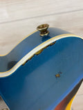 Fender Custom Shop 1960 Telecaster Custom Relic Electric Guitar Aged Lake Placid Blue over 3-Color Sunburst