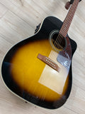 Epiphone J-15 EC Deluxe Acoustic-Electric Vintage Sunburst - CBN Music Warehouse