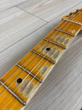 Fender Custom Shop 62 Journeyman Limited Edition Stratocaster Relic Aged Sonic Blue with Gold Hardware - CBN Music Warehouse