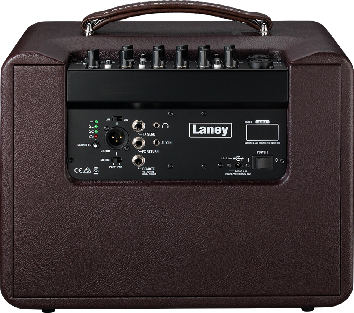 Laney A-Solo Acoustic Combo Amplifier 60W - 8 inch speaker - CBN Music Warehouse