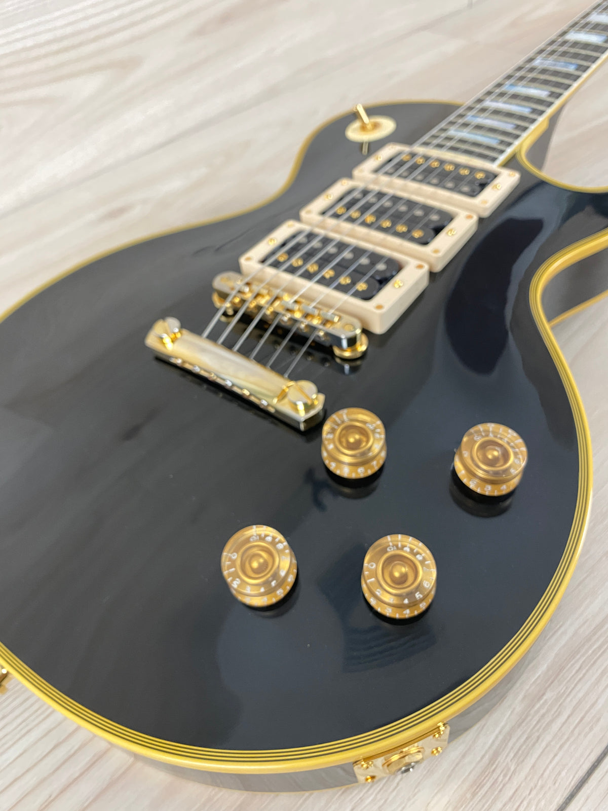 Gibson Custom Peter Frampton "Phenix" Inspired Les Paul Custom VOS Electric Guitar - CBN Music Warehouse