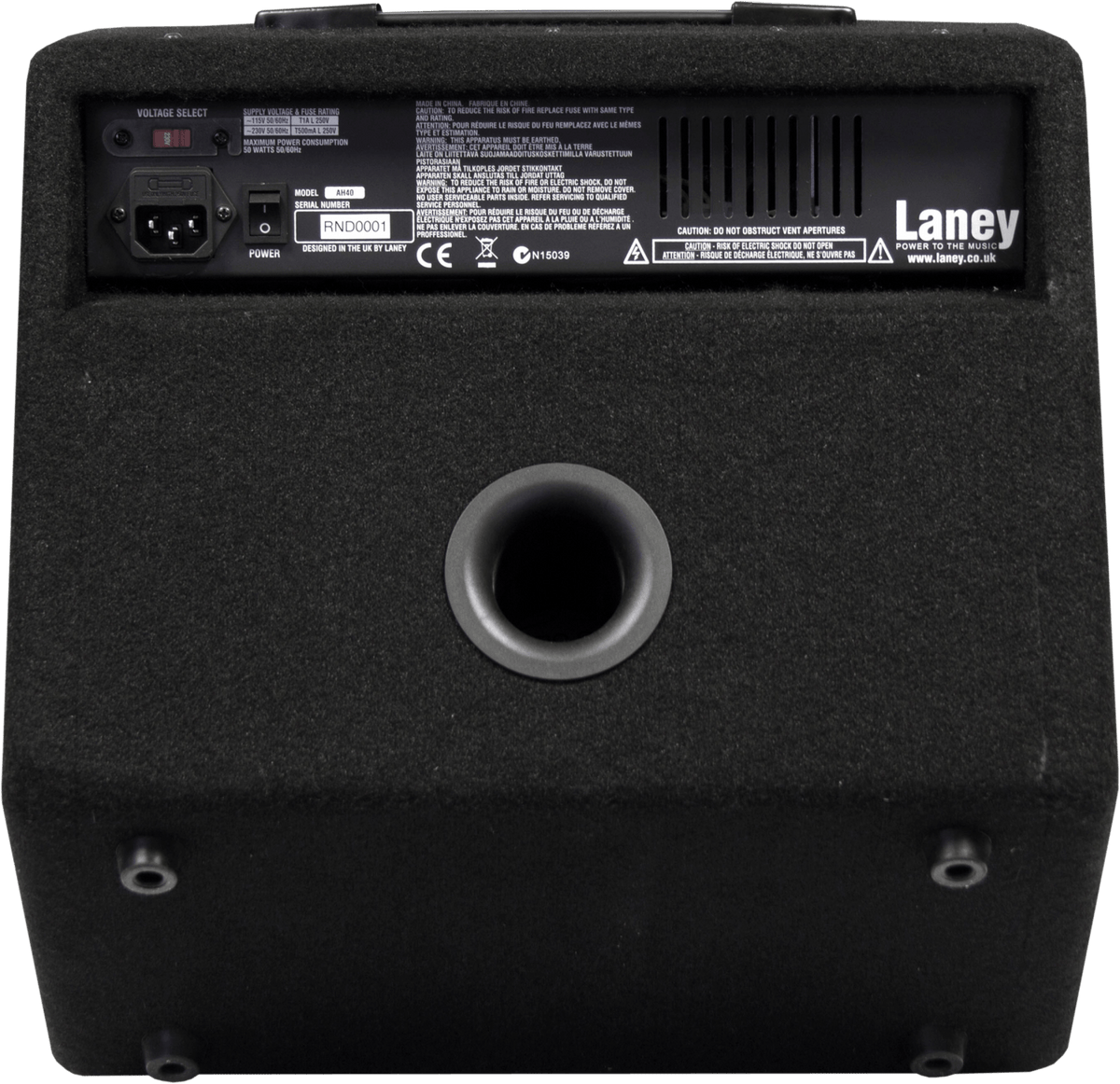 Laney AUDIOHUB AH40 40W 1x8 Multi-instrument Combo Amplifier - CBN Music Warehouse