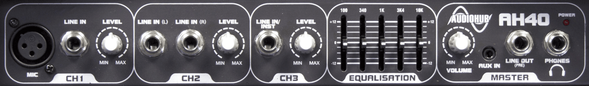 Laney AUDIOHUB AH40 40W 1x8 Multi-instrument Combo Amplifier - CBN Music Warehouse