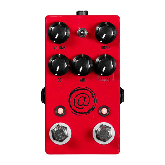 JHS AT+ Andy Timmons Signature Drive guitar Pedal - Red - CBN Music Warehouse