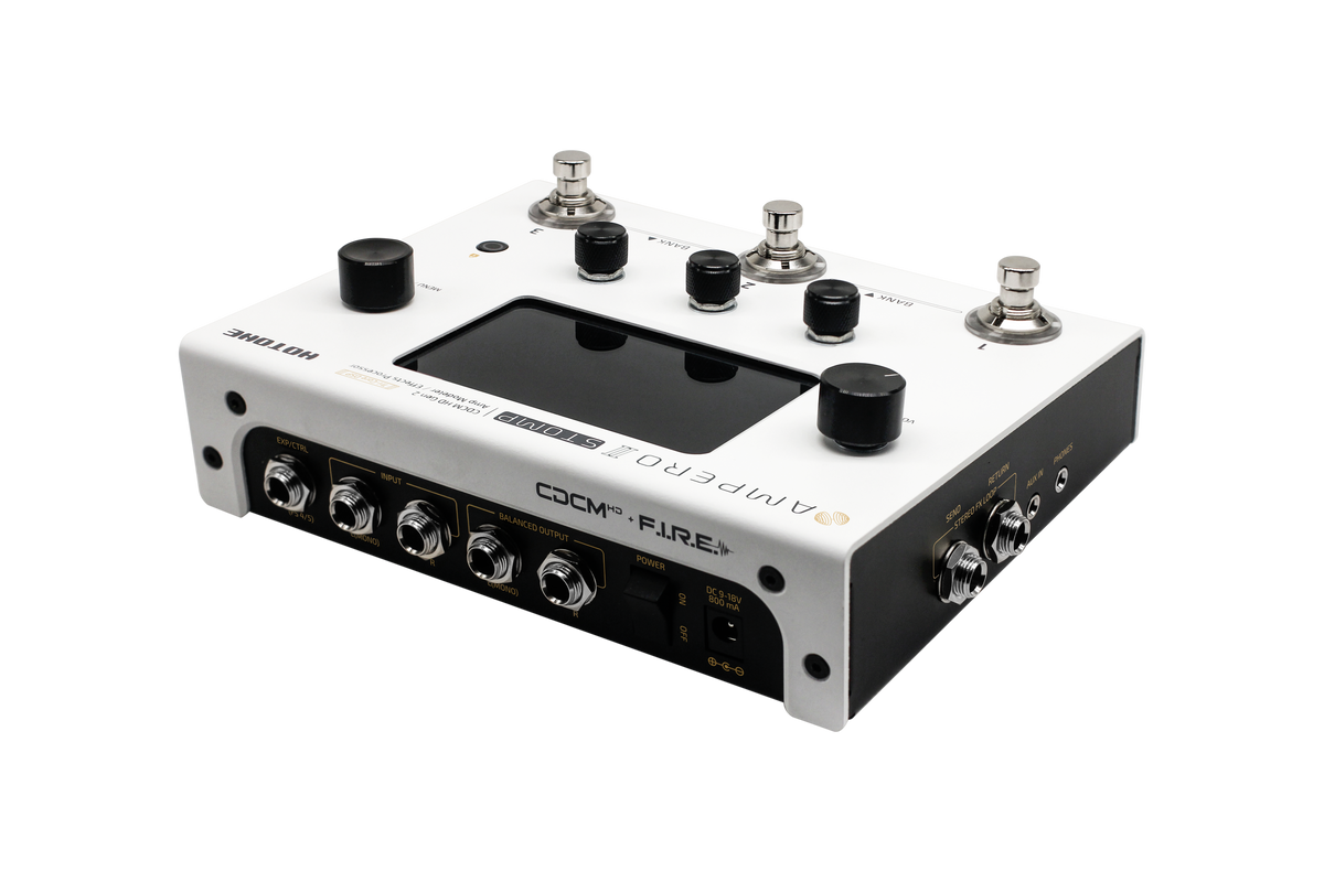 HOTONE Guitar Multi Effects Processor Pedal Ampero II Stomp - CBN Music Warehouse