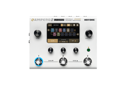 HOTONE Guitar Multi Effects Processor Pedal Ampero II Stomp - CBN Music Warehouse