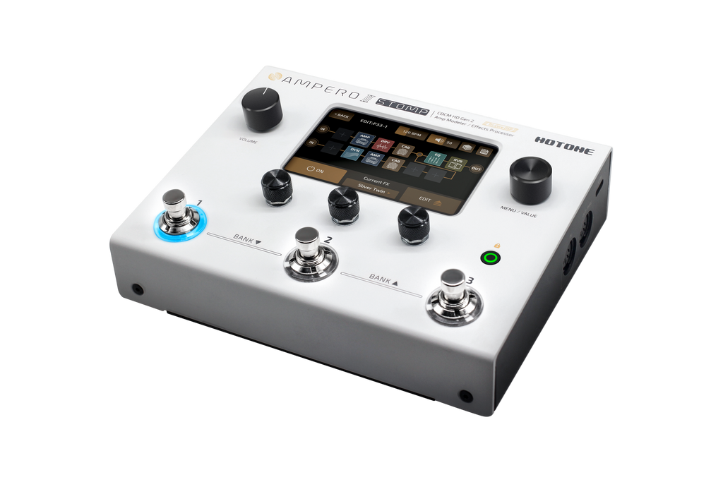 HOTONE Guitar Multi Effects Processor Pedal Ampero II Stomp – CBN