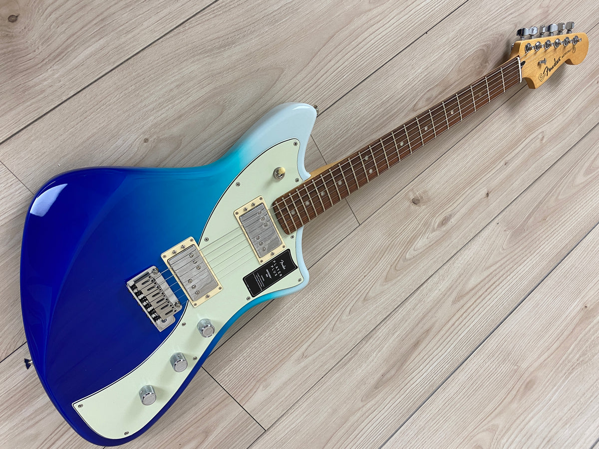 Fender Player Plus Meteora HH Electric Guitar, Belair Blue - CBN Music Warehouse
