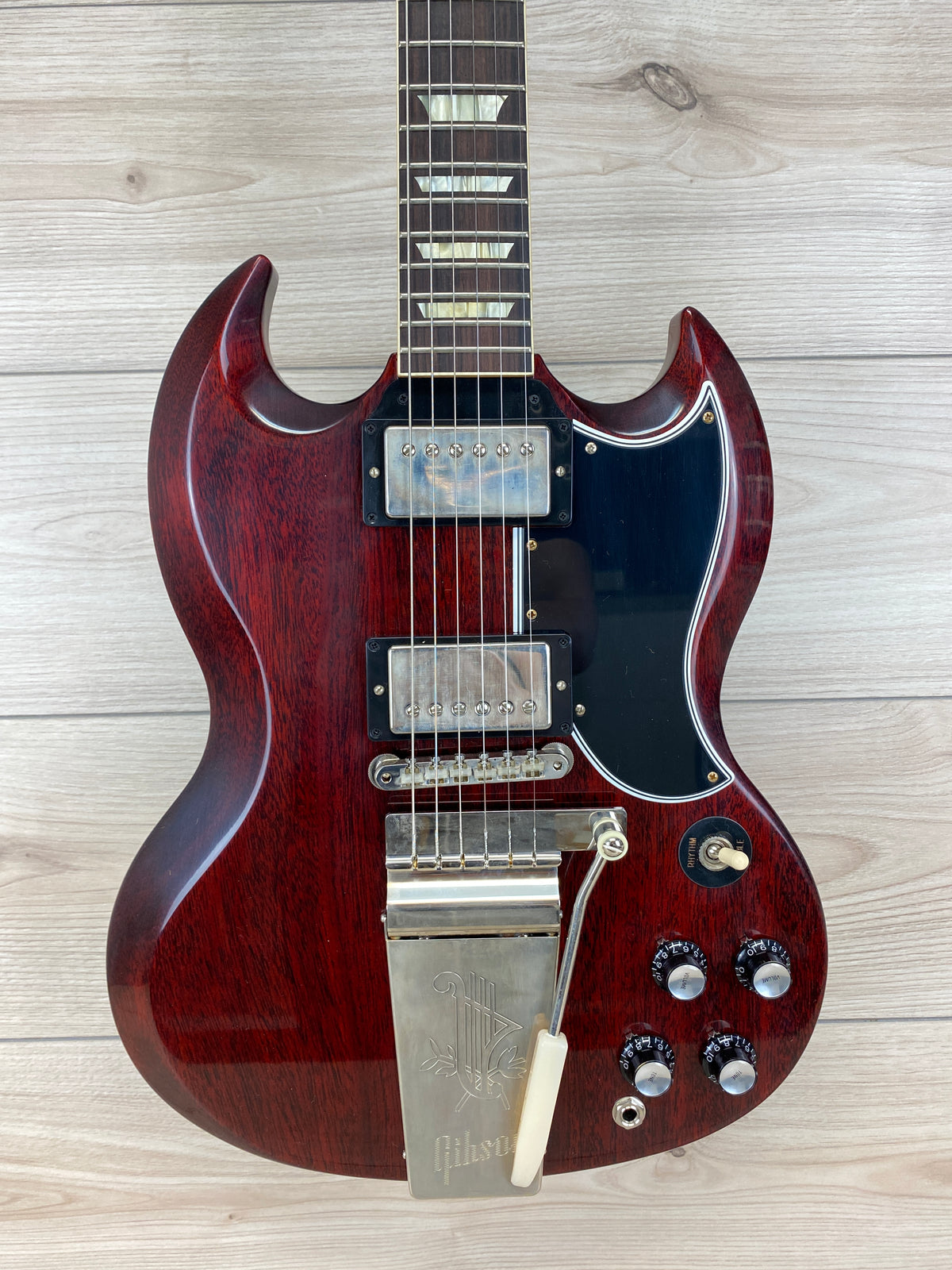 Gibson Custom 1964 SG Standard Reissue w/ Maestro Vibrola VOS - Cherry Red