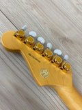 Fender 75th Anniversary Commemorative Stratocaster Electric Guitar, 2-Color Bourbon Burst