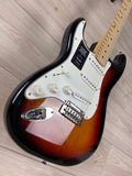 Fender Player Stratocaster Left-handed Electric Guitar 3-Tone Sunburst with Maple Fingerboard - CBN Music Warehouse