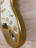 Fender Custom Shop 1957 Stratocaster Relic Electric Guitar - Aged HLE Gold - CBN Music Warehouse