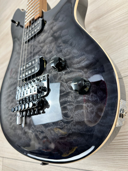 EVH Wolfgang Special QM, Baked Maple Fingerboard, Charcoal Burst - CBN Music Warehouse