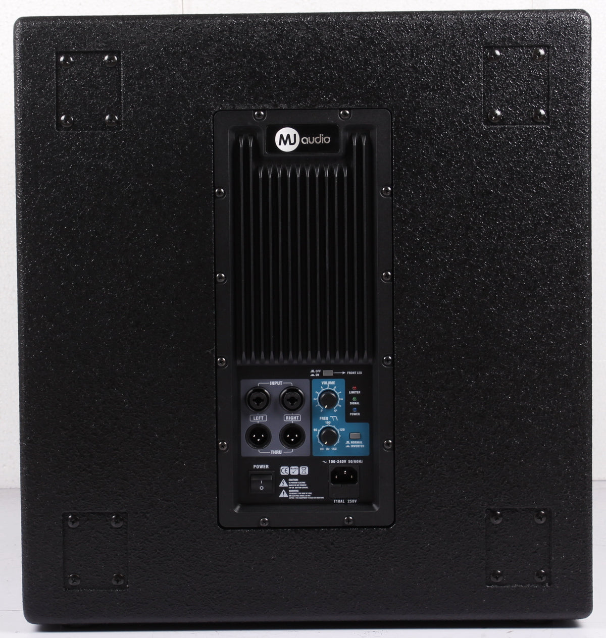 MJ Audio BW13-18WA 18 inch 1800 Watts RMS Powered Subwoofer - CBN Music Warehouse