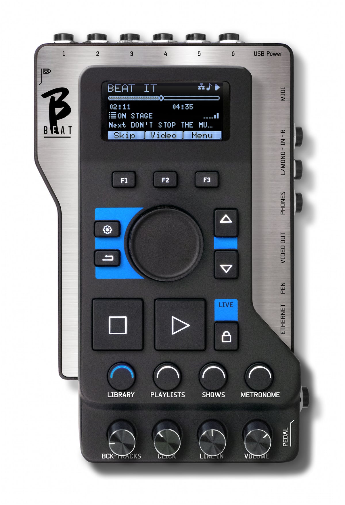 M-Live B Beat 128GB Multitrack Audio and Video Player - CBN Music Warehouse