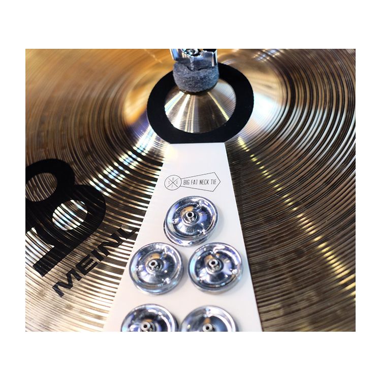 Big Fat Snare Drum Neck Tie Cymbal Topper - CBN Music Warehouse