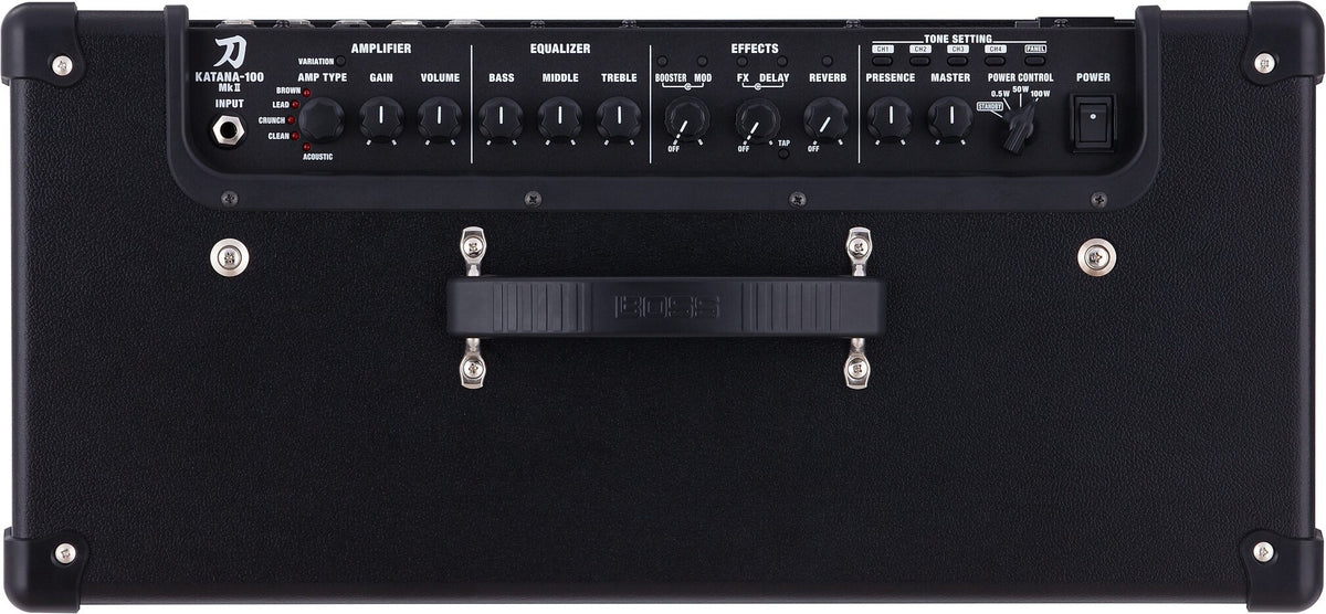 Boss Katana-100 Mkii Stage-ready 100-watt Modeling 1x12" Guitar Combo Amplifier - CBN Music Warehouse