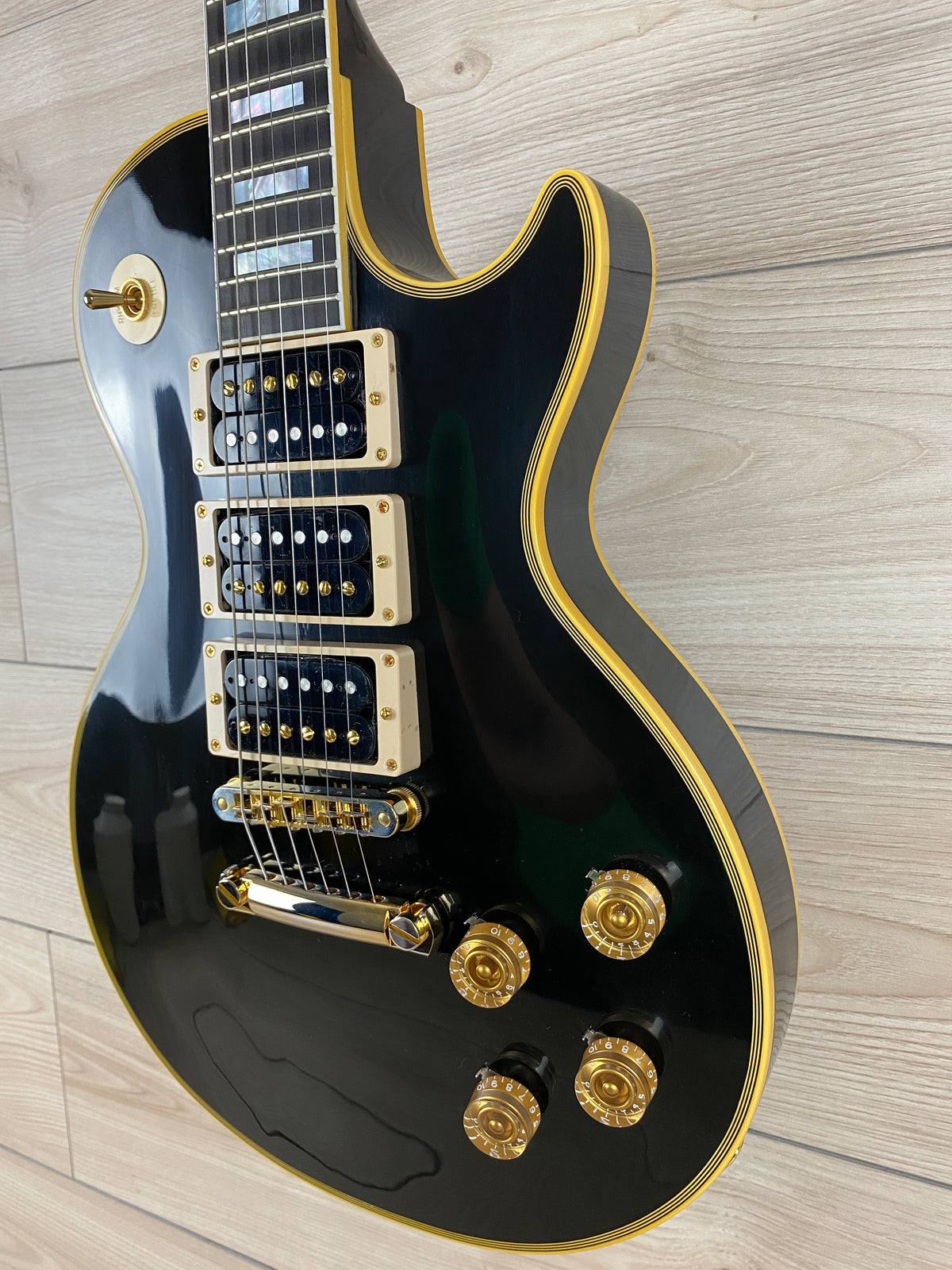Gibson Custom Peter Frampton "Phenix" Inspired Les Paul Custom VOS Electric Guitar - CBN Music Warehouse
