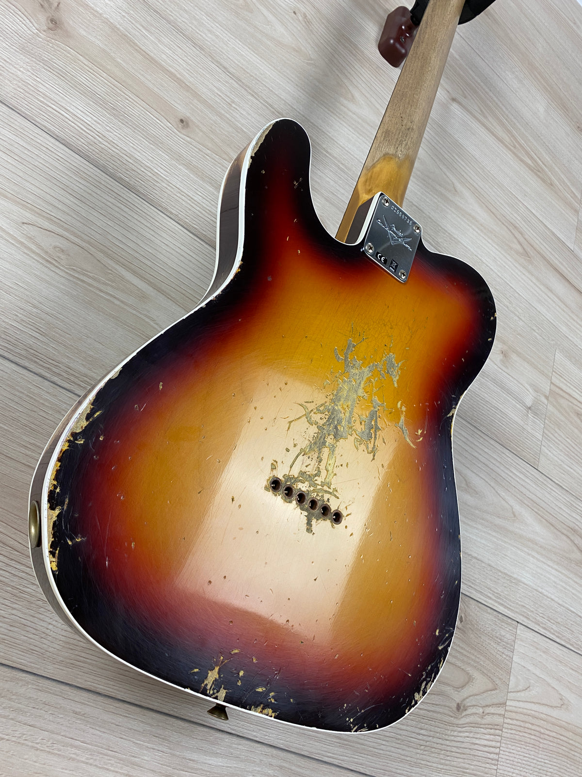 Fender Custom Shop 1960 Telecaster Custom Heavy Relic - Chocolate 3-Tone Sunburst - CBN Music Warehouse