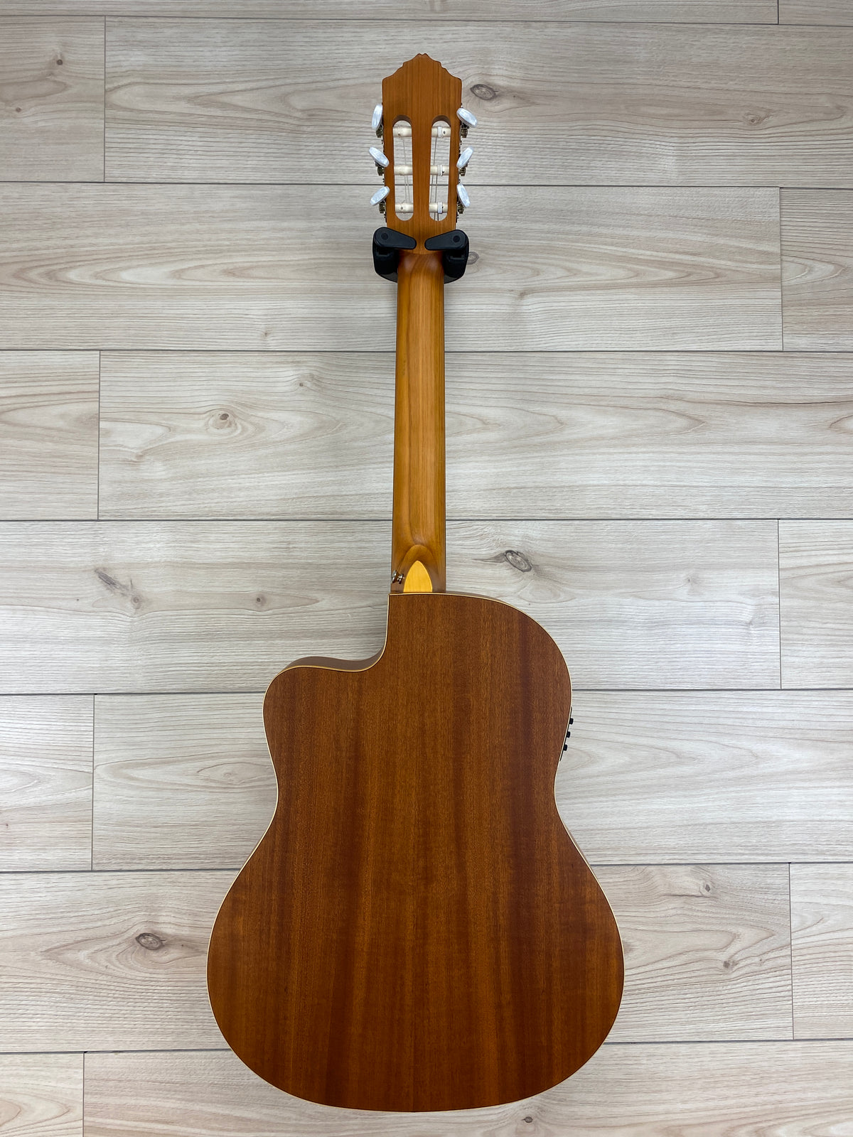 Ortega Family Series RCE125SN Thinline Acoustic-Electric Classical Guitar - CBN Music Warehouse