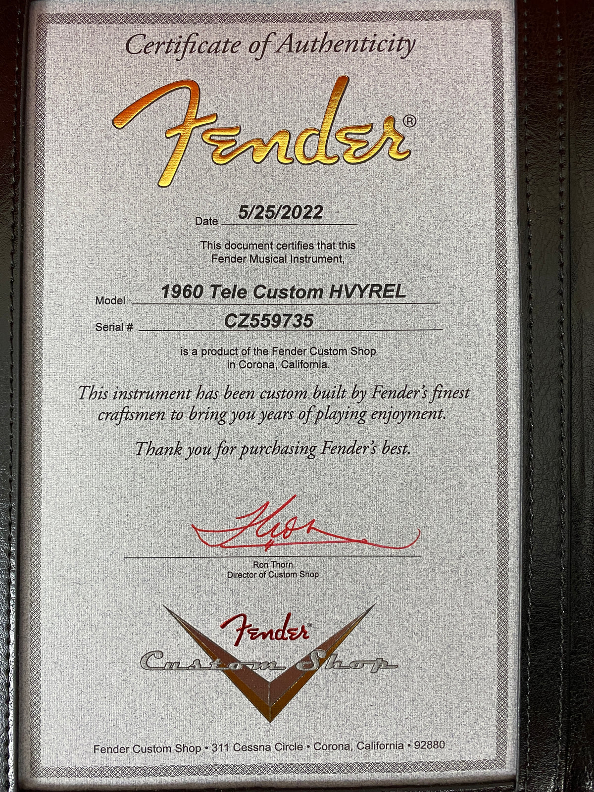 Fender Custom Shop 1960 Telecaster Custom Heavy Relic - Chocolate 3-Tone Sunburst - CBN Music Warehouse